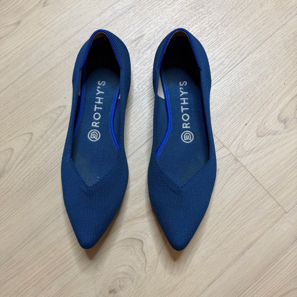 Rothy’s The Point Maritime Navy Ballet Flat - Picture 11 of 11